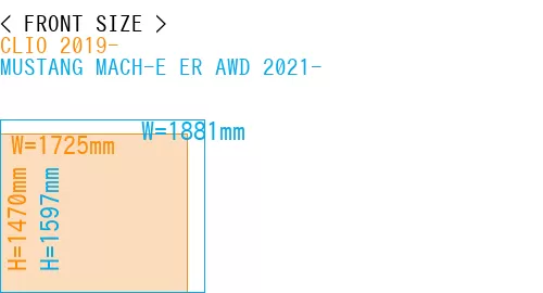 #CLIO 2019- + MUSTANG MACH-E ER AWD 2021-